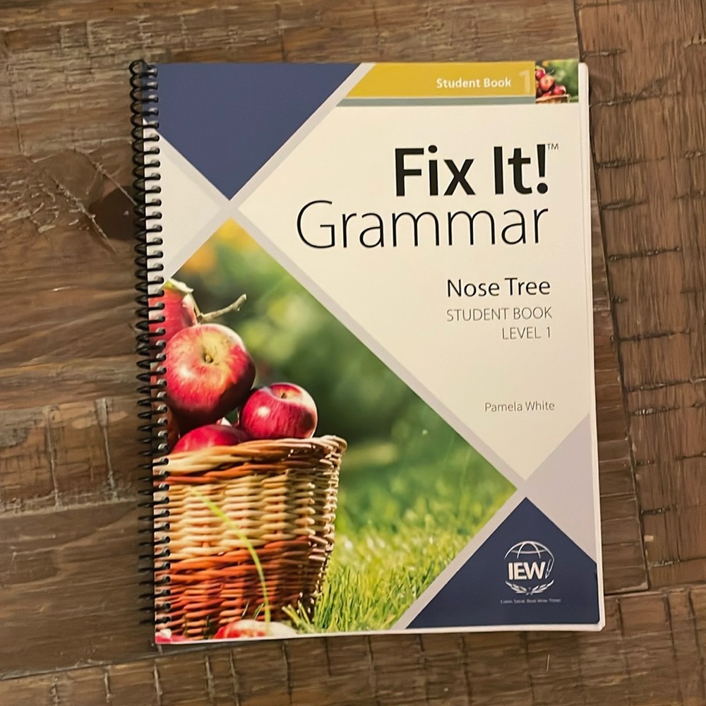 Fix It! Grammar, Nose Tree Level 1
